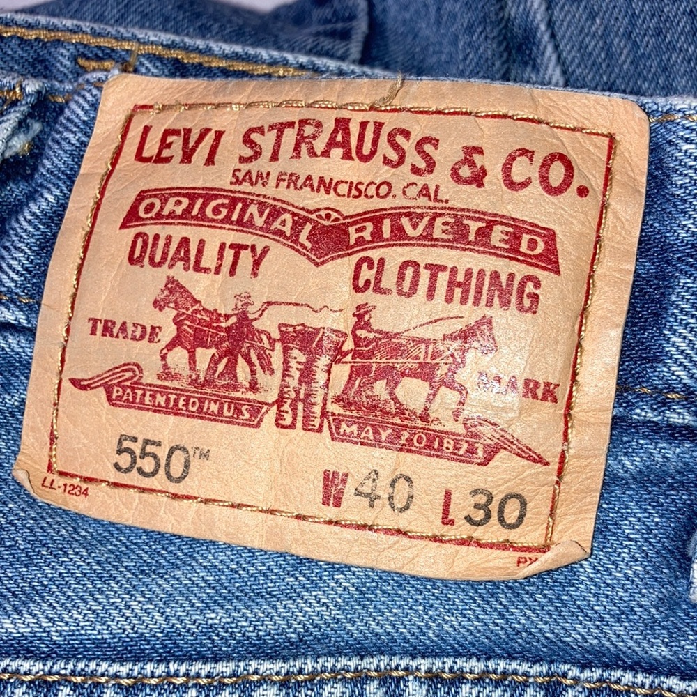 Men’s Levi’s 550 Relaxed Fit 40 X 30